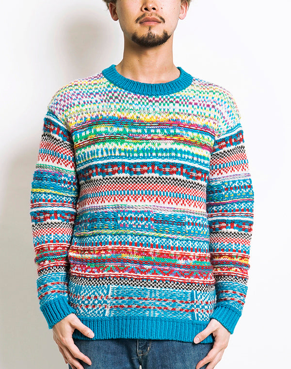 
                  
                    Load image into Gallery viewer, Fancy Jacquard Pullover / BBF21607UA
                  
                