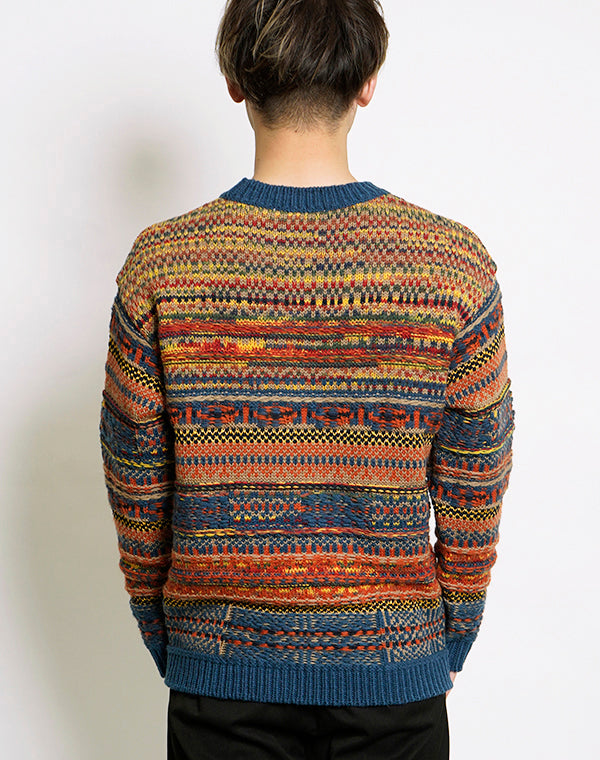 
                  
                    Load image into Gallery viewer, Fancy Jacquard Pullover / BBF21607UA
                  
                