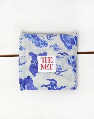 
                  
                    Load image into Gallery viewer, STANDARD BAGGU【THE MET】BLUE&amp;amp;WHITE BUTTERFLY VASE / 903726213046
                  
                