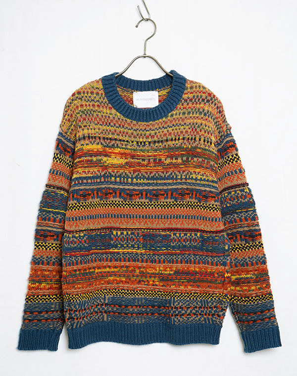 
                  
                    Load image into Gallery viewer, Fancy Jacquard Pullover / BBF21607UA
                  
                