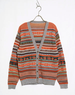 
                  
                    Load image into Gallery viewer, Colourful Mix jacquard Cardigan2022 / BBF21602UA
                  
                