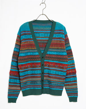 
                  
                    Load image into Gallery viewer, Colourful Mix jacquard Cardigan2022 / BBF21602UA
                  
                