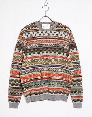 
                  
                    Load image into Gallery viewer, Colourful Mix Jacquard Pullover 2022 / BBF21601UA
                  
                