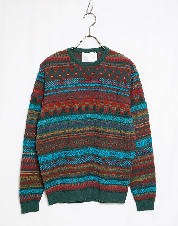 
                  
                    Load image into Gallery viewer, Colourful Mix Jacquard Pullover 2022 / BBF21601UA
                  
                