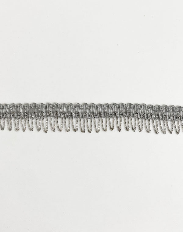 
                  
                    Load image into Gallery viewer, 11-06 / メタリックチェーンフリンジ / 2.5cm巾 / FC-0277
                  
                