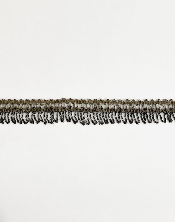 
                  
                    Load image into Gallery viewer, 11-06 / メタリックチェーンフリンジ / 2.5cm巾 / FC-0277
                  
                