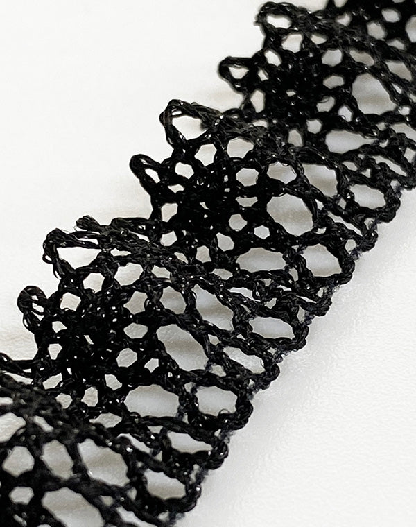 
                  
                    Load image into Gallery viewer, 16-06 / メタリックフリルレース / 1.5cm巾 / FC-0343
                  
                