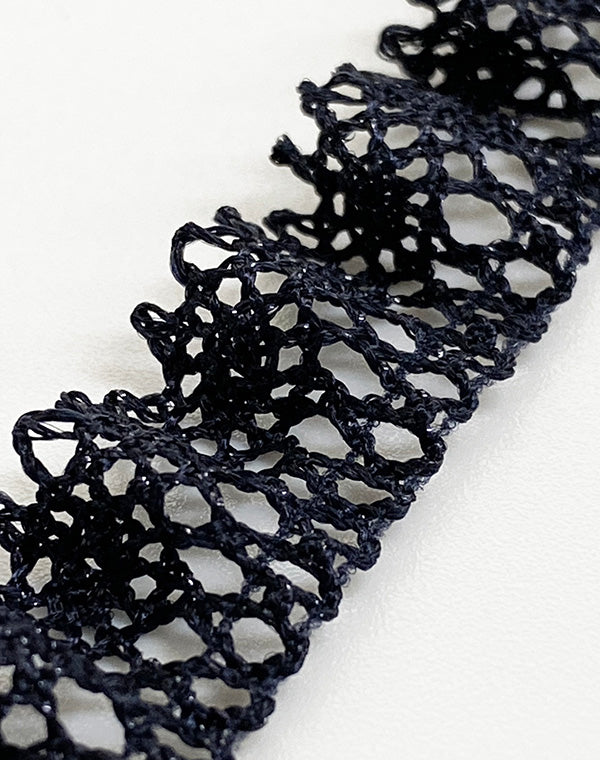 
                  
                    Load image into Gallery viewer, 16-06 / メタリックフリルレース / 1.5cm巾 / FC-0343
                  
                