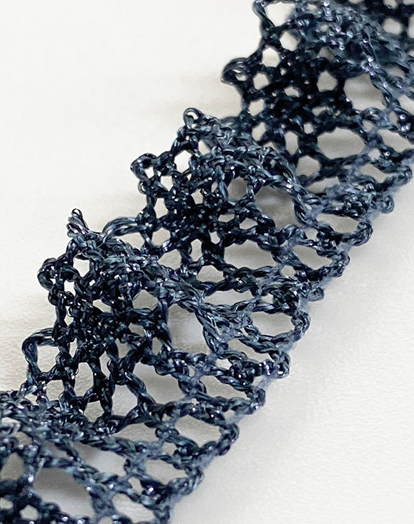 
                  
                    Load image into Gallery viewer, 16-06 / メタリックフリルレース / 1.5cm巾 / FC-0343
                  
                