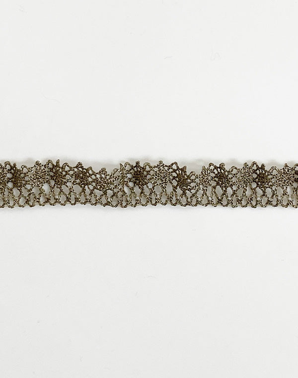 
                  
                    Load image into Gallery viewer, 16-06 / メタリックフリルレース / 1.5cm巾 / FC-0343
                  
                