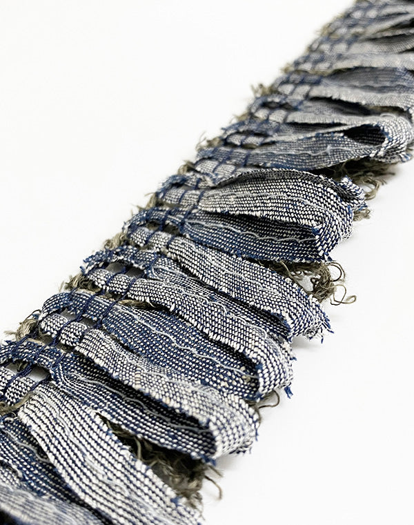 
                  
                    Load image into Gallery viewer, 16-10 / デニムフリンジ / 4.5cm巾 / FC-0347
                  
                