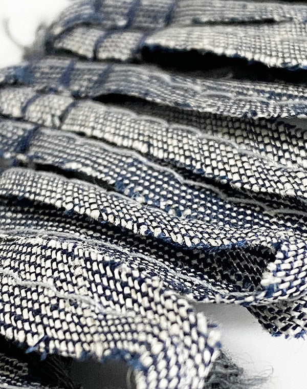 
                  
                    Load image into Gallery viewer, 16-10 / デニムフリンジ / 4.5cm巾 / FC-0347
                  
                