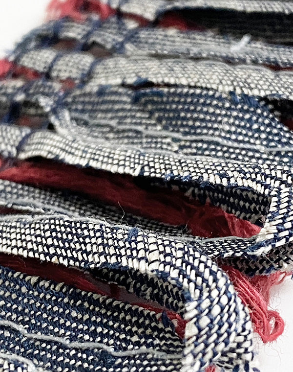 
                  
                    Load image into Gallery viewer, 16-10 / デニムフリンジ / 4.5cm巾 / FC-0347
                  
                