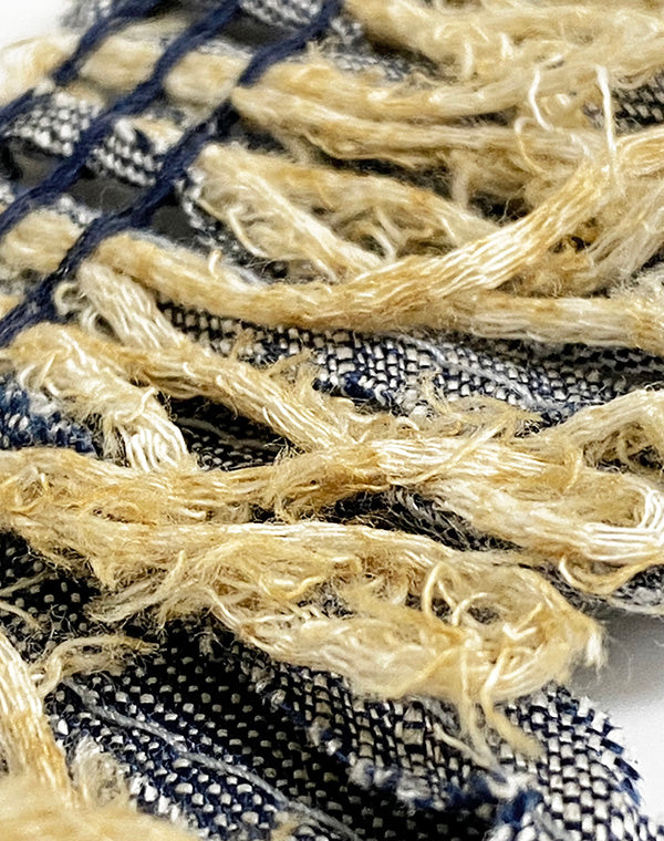 
                  
                    Load image into Gallery viewer, 16-10 / デニムフリンジ / 4.5cm巾 / FC-0347
                  
                