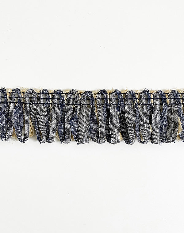 
                  
                    Load image into Gallery viewer, 16-10 / デニムフリンジ / 4.5cm巾 / FC-0347
                  
                