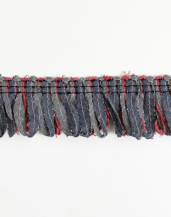 
                  
                    Load image into Gallery viewer, 16-10 / デニムフリンジ / 4.5cm巾 / FC-0347
                  
                