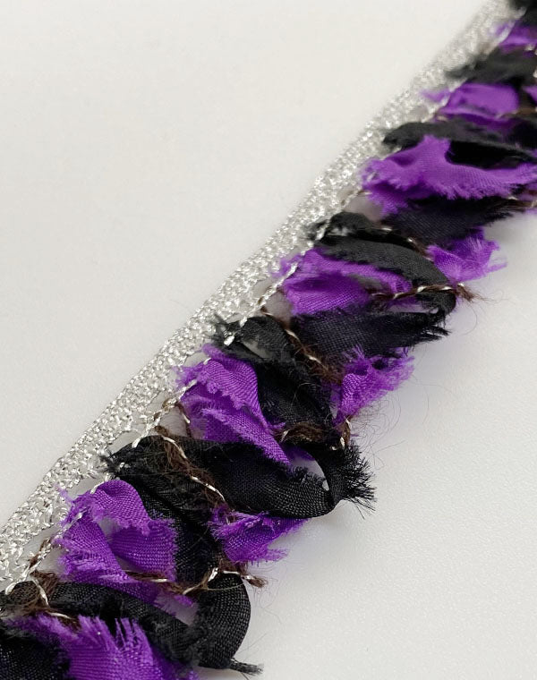 
                  
                    Load image into Gallery viewer, 19-09 / パールシフォンレースフリンジ / 3cm巾 / FC-0358
                  
                