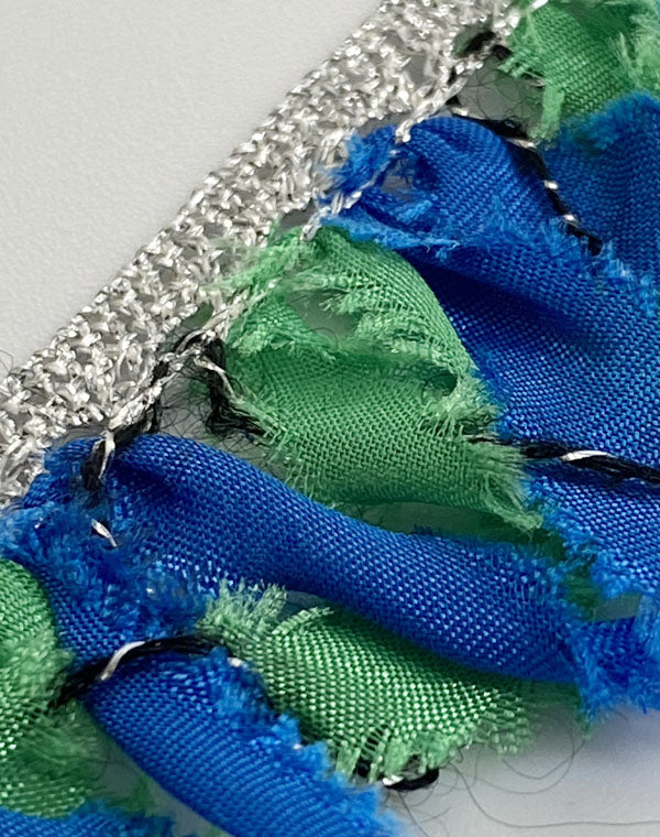 
                  
                    Load image into Gallery viewer, 19-09 / パールシフォンレースフリンジ / 3cm巾 / FC-0358
                  
                