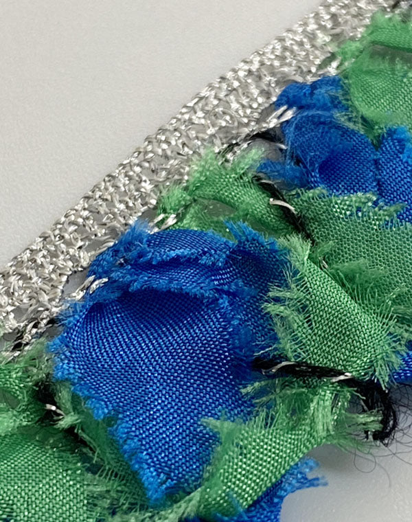 
                  
                    Load image into Gallery viewer, 19-09 / パールシフォンレースフリンジ / 3cm巾 / FC-0358
                  
                