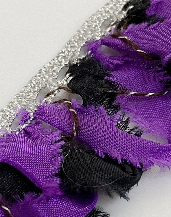 
                  
                    Load image into Gallery viewer, 19-09 / パールシフォンレースフリンジ / 3cm巾 / FC-0358
                  
                