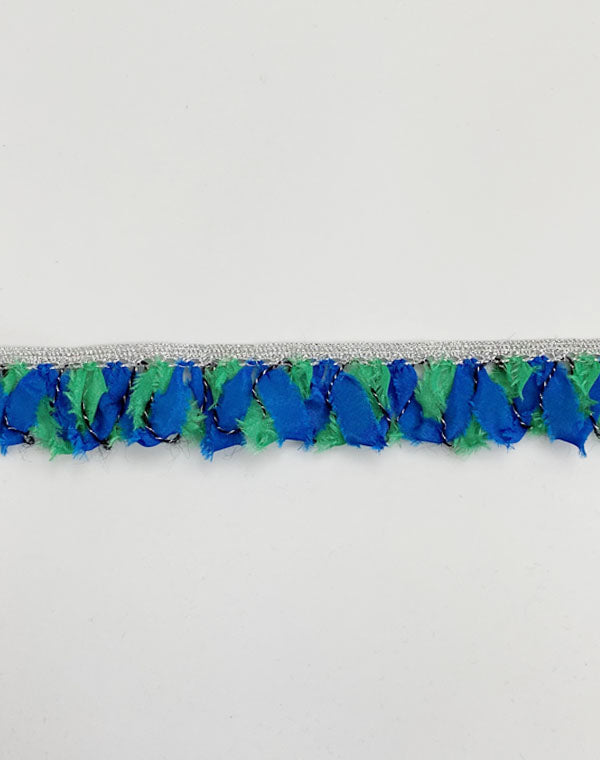 
                  
                    Load image into Gallery viewer, 19-09 / パールシフォンレースフリンジ / 3cm巾 / FC-0358
                  
                