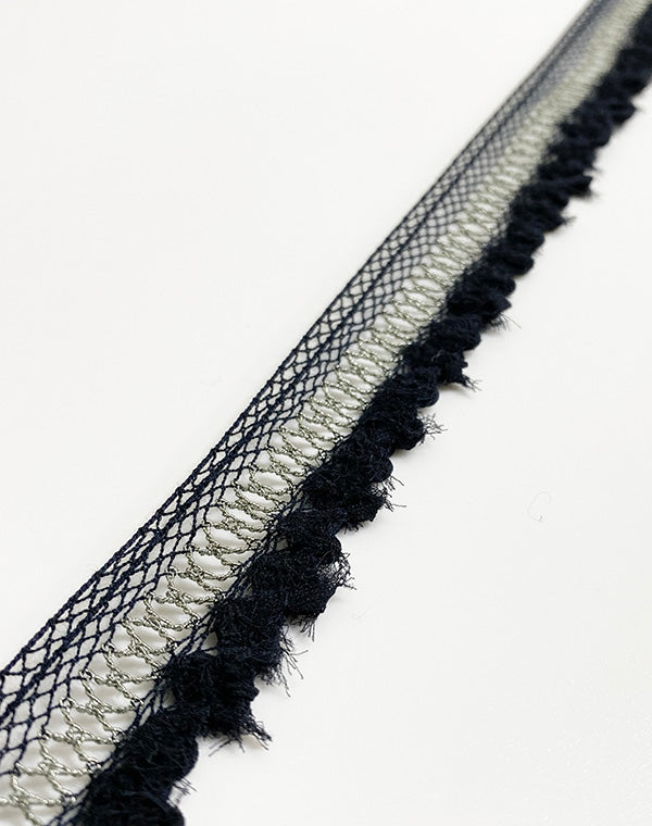 
                  
                    Load image into Gallery viewer, 17-09 / シフォンミックスレース / 2.5cm巾 / RZ-00804
                  
                