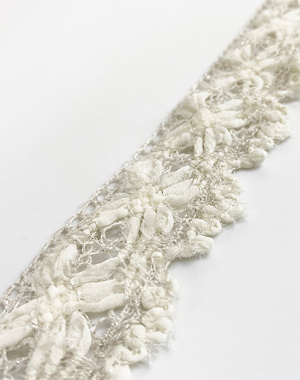 
                  
                    Load image into Gallery viewer, 17-11 / シフォンミックスレース / 4.5cm巾 / RZ-00806
                  
                