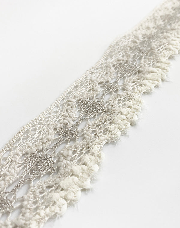 
                  
                    Load image into Gallery viewer, 17-12 / シフォンミックスレース / 4.5cm巾 / RZ-00807
                  
                