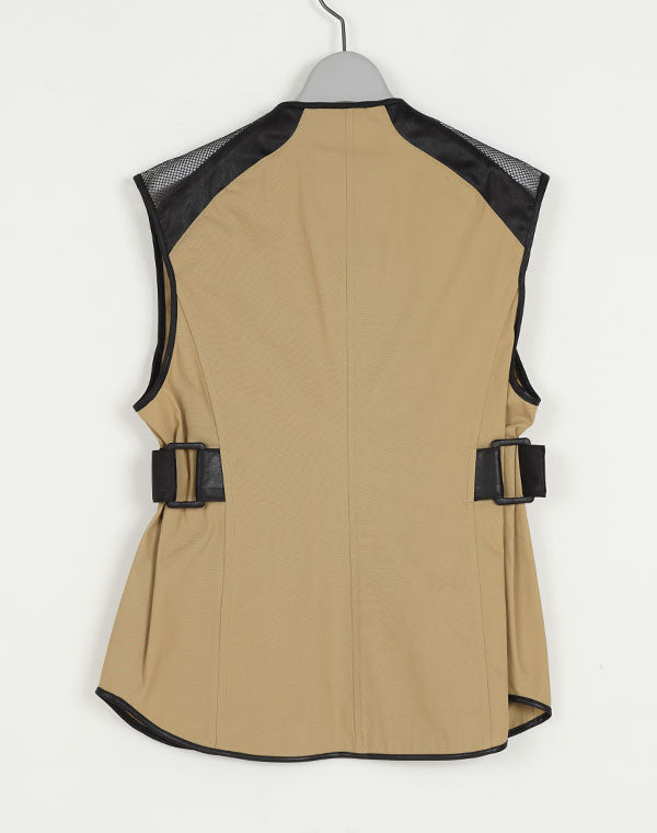 
                  
                    Load image into Gallery viewer, Mame Kurogouchi - MM21PF-JK704 / Field Chino Vest / 309165212001A
                  
                